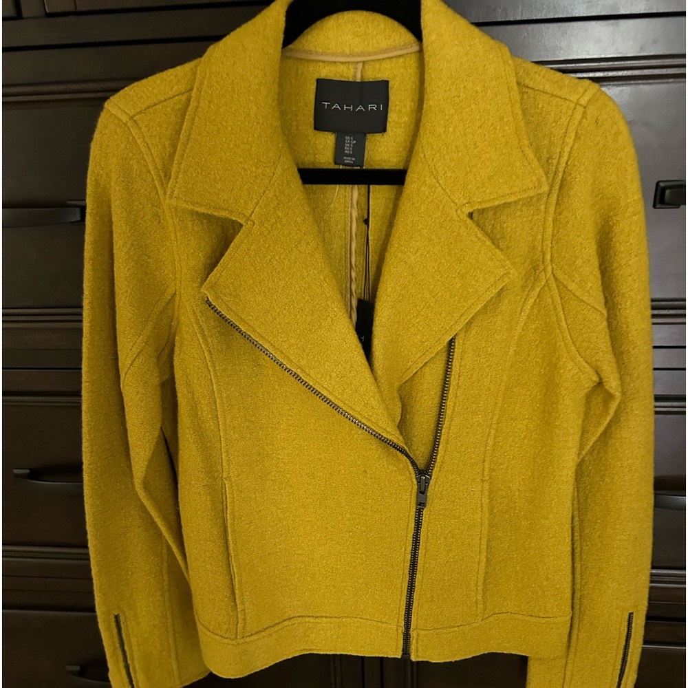 Jacket. Wool blend, unlined